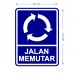 Jalan Memutar 45x60cm Plat Alumunium Jalan Memutar 45x60cm Plat Alumunium